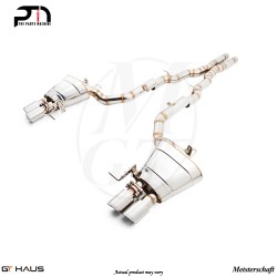 4X90mm Meisterschaft Titanium - GTS (Ultimate Performance) Exhaust for BMW F06 650i/xi Gran Coupe [2013+] -Cat-back is included